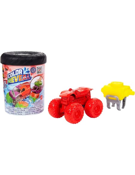 Hot wheels veicolo monster trucks color reveal surprise TOYHJF39 Mattel | Futurartshop.com