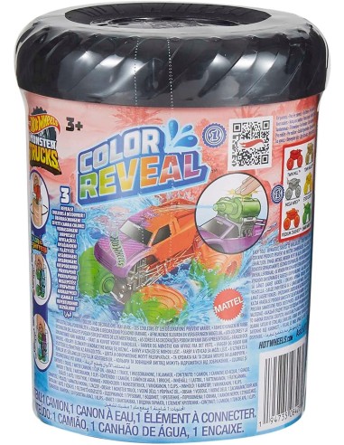 Hot wheels veicolo monster trucks color reveal surprise TOYHJF39 Mattel | Futurartshop.com