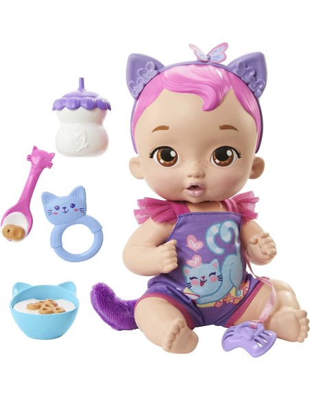 M garden garden bab gatt kitty pappa and sleeping doll TOYHHP27/HHP28 Mattel | Futurartshop.com