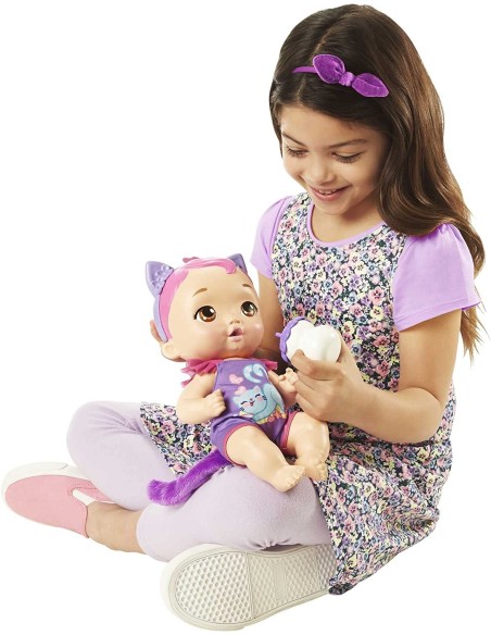 M garden garden bab gatt kitty pappa and sleeping doll TOYHHP27/HHP28 Mattel | Futurartshop.com