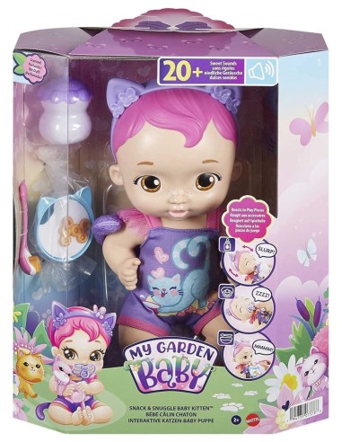 M garden garden bab gatt kitty pappa and sleeping doll TOYHHP27/HHP28 Mattel | Futurartshop.com