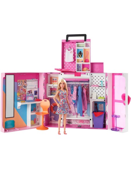 Barbie armadio dei sogni con accessori TOYHGX57 Mattel | Futurartshop.com