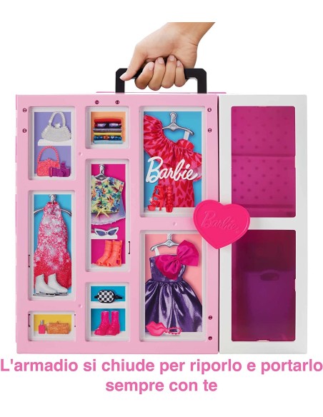 Barbie dream wardrobe with accessories TOYHGX57 Mattel | Futurartshop.com