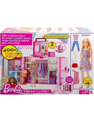 Barbie dream wardrobe with accessories TOYHGX57 Mattel | Futurartshop.com