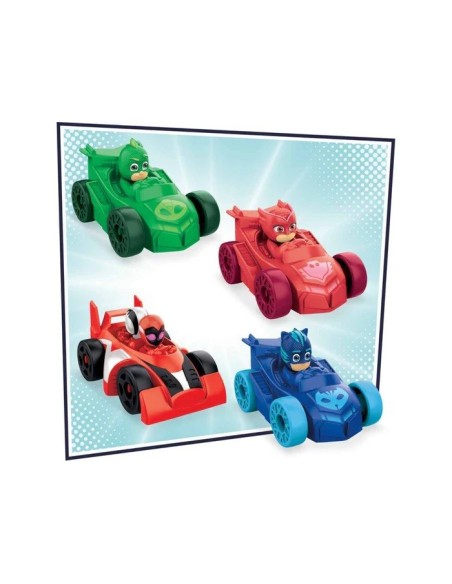Pj masks pista smash e zoom racetrack animal power TOYF5935 Hasbro | Futurartshop.com