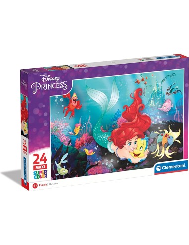Puzzle maxi 24 pezzi la sirenetta CLE24243 Clementoni | Futurartshop.com