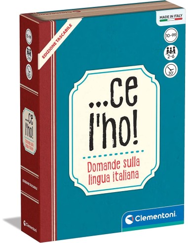gioco ce l'ho edizione tascabile CLE16773 Clementoni | Futurartshop.com