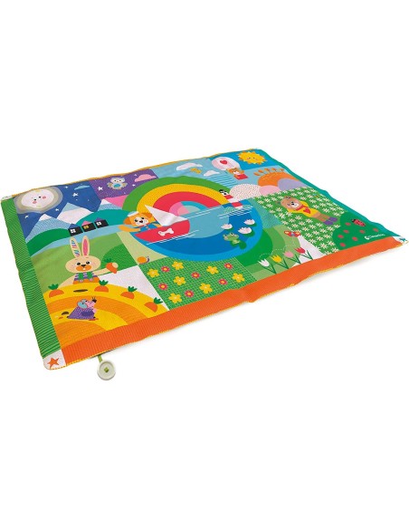 Tappeto morbido baby friends 135 x 90 cm CLE17802 Clementoni | Futurartshop.com