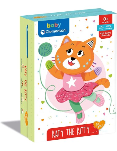 Peluche katy la gattina CLE17762 Clementoni | Futurartshop.com