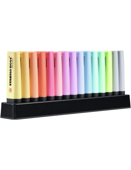 evidenziatori stabilo boss original desk set da 15 ARV7015-01-5 Stabilo | Futurartshop.com