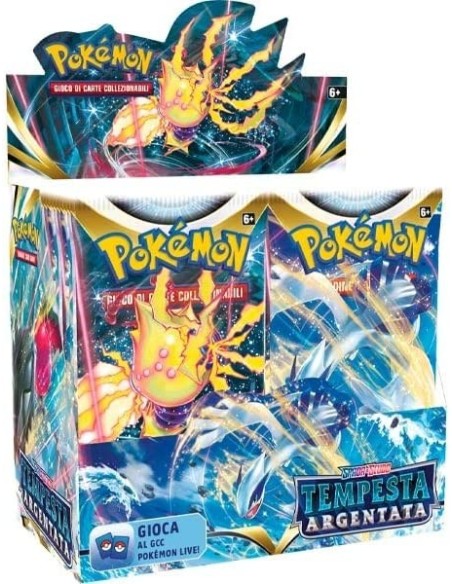 Pokemon Bo con with 36 sachets silver storm GAMPK61290 Futurart | Futurartshop.com