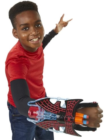 Spider-man nerf blaster tri-shot miles morales HASF3734 Hasbro | Futurartshop.com