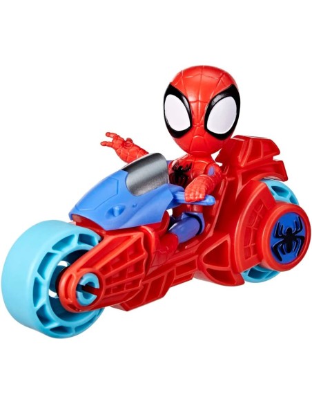 Spidey personaggio spidey con moto HASF6777/F7459 Hasbro | Futurartshop.com