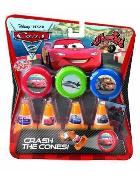 Cars 2 three wheelies plus four cones 2161177339527 Simba Toys | Futurartshop.com