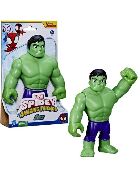 Spidey personaggio hulk 22 cm amazing friends HASF7572 Hasbro | Futurartshop.com