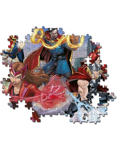 Puzzle effetto glitter 104 pezzi avengers CLE20347 Clementoni | Futurartshop.com