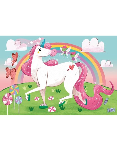 Unicorn Puzzle 104 pieces I believe in unicorns CLE27109 Clementoni | Futurartshop.com
