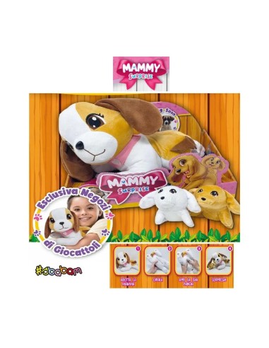 Mamm sur surprise beagle plush toy big dog CIC64393 Futurart | Futurartshop.com