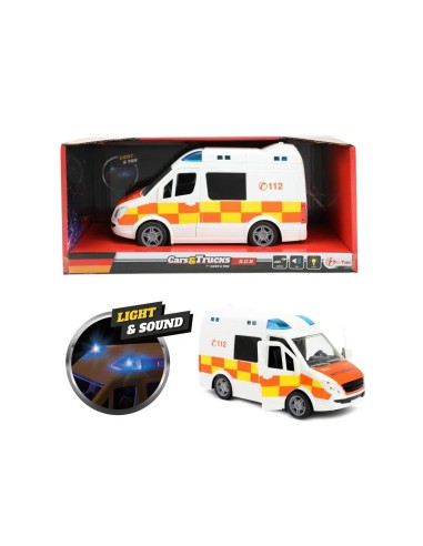 Ambulanza a frizione con luci e suoni TOT23416A Futurart | Futurartshop.com