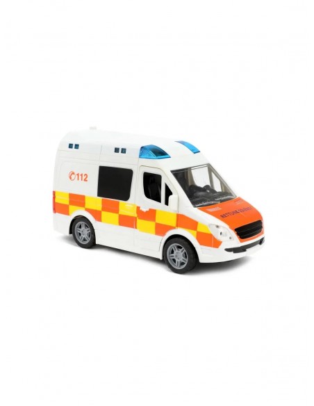 Ambulancia de fricción con luces y sonidos TOT23416A Futurart- Futurartshop.com