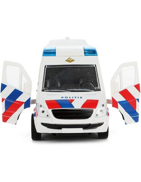 Friction Police Truck with Lights and Sounds TOT23415B Futurart | Futurartshop.com