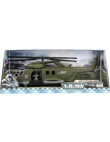 Alfafox elicottero militare a frizione TOT15742A Futurart | Futurartshop.com