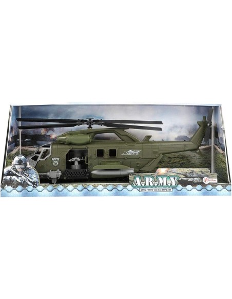 Alfafox elicottero militare a frizione TOT15742A Futurart | Futurartshop.com