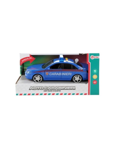 Auto carabinieri con luci e suoni TOT24056 Futurart | Futurartshop.com
