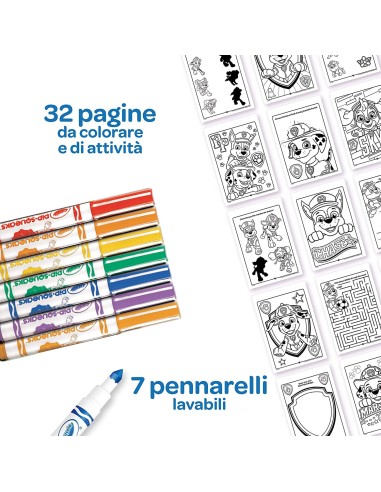 Album paw patrol attivit� e coloring CRA04-6918 Crayola | Futurartshop.com