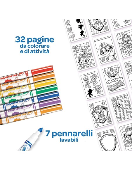 Album paw patrol attività e coloring CRA04-6918 Crayola | Futurartshop.com