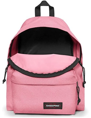 Padded pak'r spark trussed backpack pink with glitter EASEK000620U64 Eastpak | Futurartshop.com