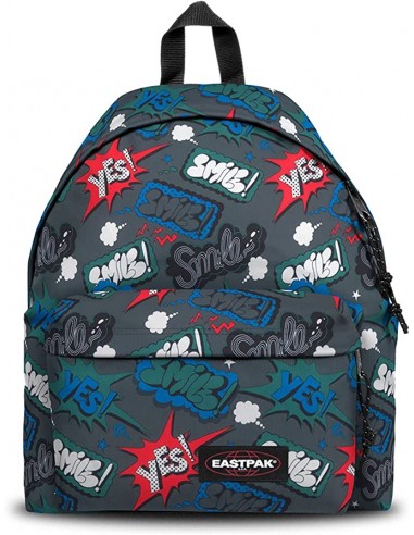 Padded backpack pak'r comic grey EASEK000620U49 Eastpak- Futurartshop.com