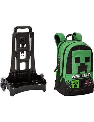 Trolle staccabile detachable pi minecraftels minecraft with Organized backpack PAN68341 Panini | Futurartshop.com