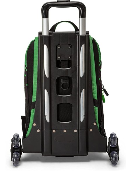 Trolley staccabile pixels minecraft con zaino organizzato PAN68341 Panini | Futurartshop.com