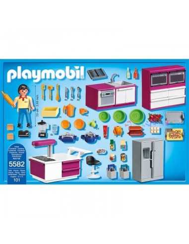 Cucina con isola attrezzata PLA5582 Playmobil | Futurartshop.com