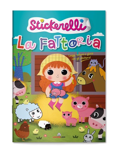Album stickerelli La fattoria LIS11726 Lisciani | Futurartshop.com