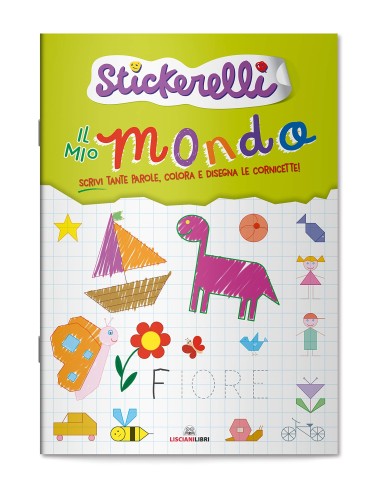 Album stickerelli il mio mondo LIS11597 Lisciani | Futurartshop.com