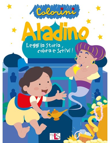 Album i colorini aladdin LIS48089 Lisciani | Futurartshop.com