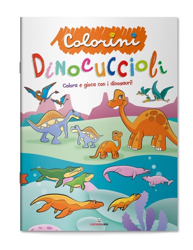 Album i colorini dinocuccioli LIS11924 Lisciani | Futurartshop.com