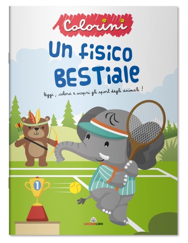 Album i colorini a bestial physique LIS10761 Lisciani | Futurartshop.com