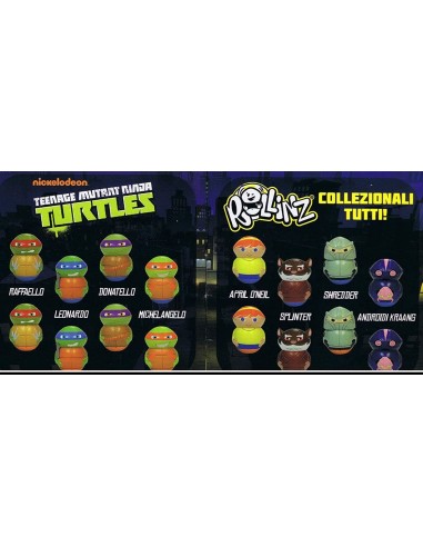 Rollinz teenage mutant ninj DIN1974-580X Futurart | Futurartshop.com