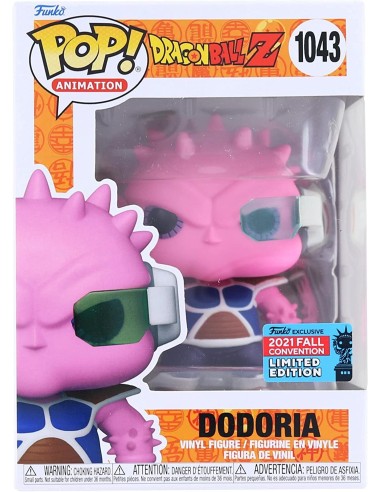 Funko pop personaggio Dodoria 1043 DIN58603 Funko | Futurartshop.com