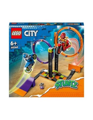 Lego city 60360 sfida acrobatica anelli rotanti LEG6425796 Lego | Futurartshop.com