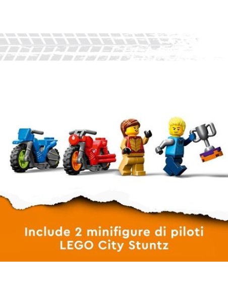 Lego City 60360 stunt challenge rotating rings LEG6425796 Lego | Futurartshop.com