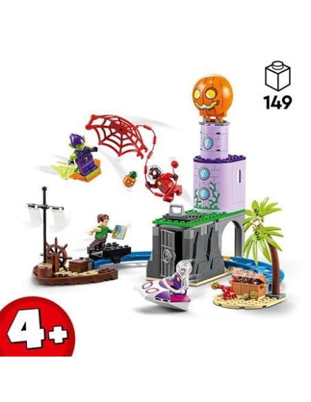 Lego marvel 10790 team spidey al faro del goblin LEG6427556 Lego | Futurartshop.com