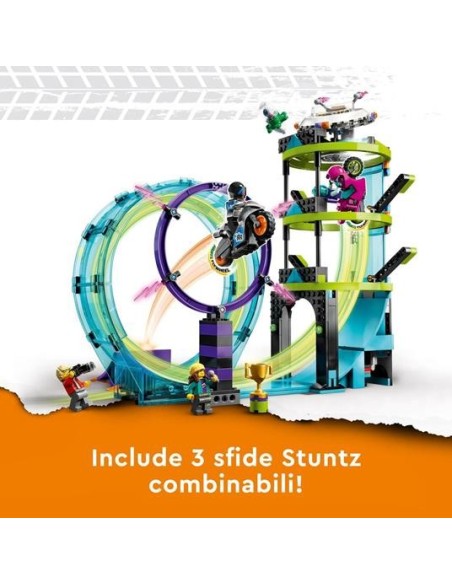 Lego city 60361 Stuntz Riders sfida impossibile LEG6425798 Lego | Futurartshop.com