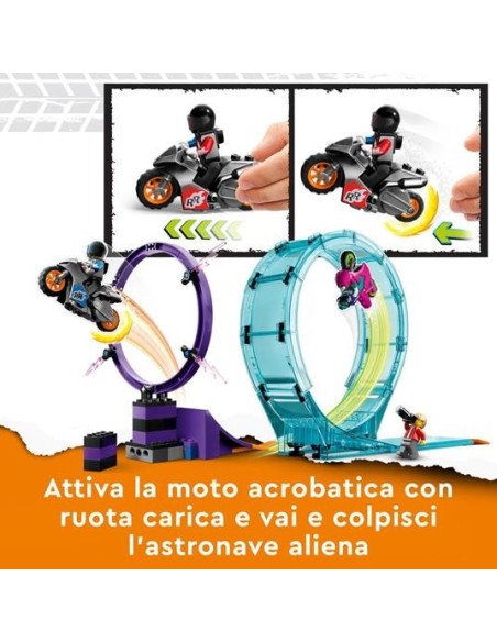 Lego city 60361 Stuntz Riders sfida impossibile LEG6425798 Lego | Futurartshop.com