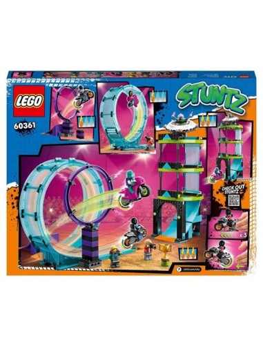 Lego city 60361 Stuntz Riders sfida impossibile LEG6425798 Lego | Futurartshop.com