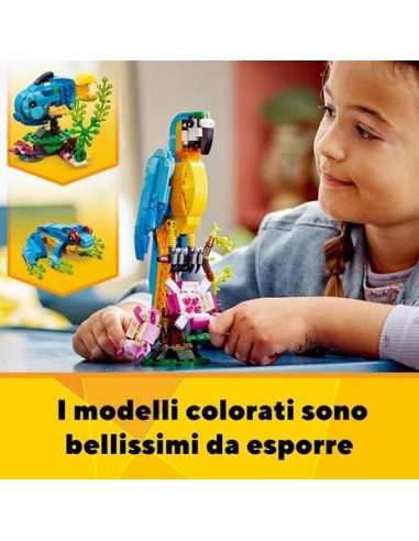 Lego creator 31136 pappagallo esotico LEG6425612 Lego | Futurartshop.com
