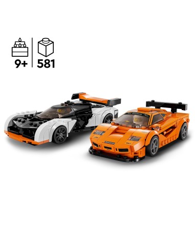 Lego speed champions 76918 McLaren Solus GT and McLaren F1 LM LEG6426028 Lego | Futurartshop.com